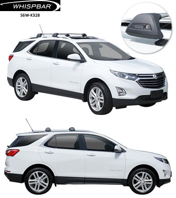 Holden Equinox Yakima Whispbar roof racks